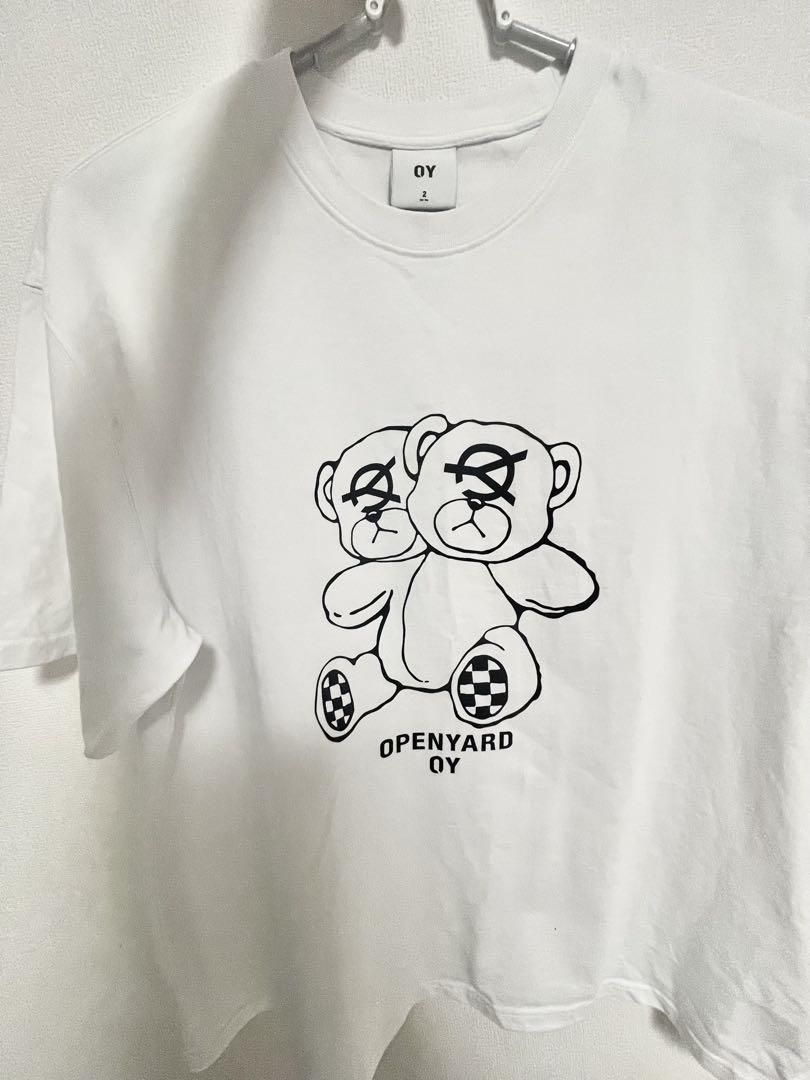 oy tシャツ 白 クマ