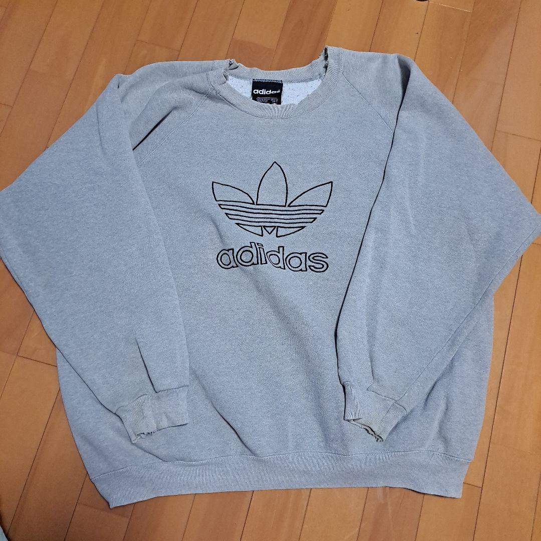 adidas 万国旗 80s 90s Lサイズスウェット トレフォイル - メルカリ