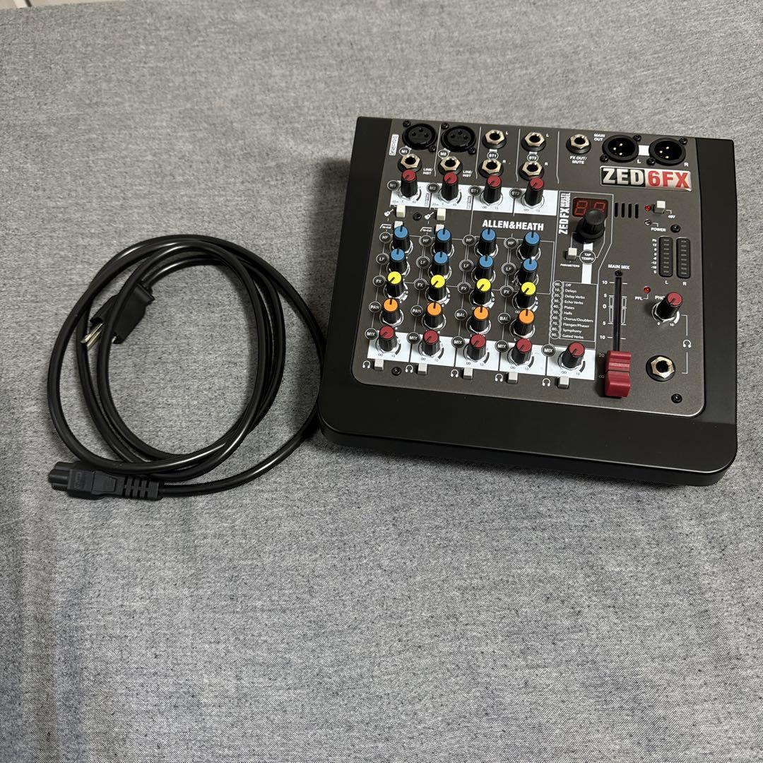 【超美品】ZED6FX ALLEN & HEATH ミキサー