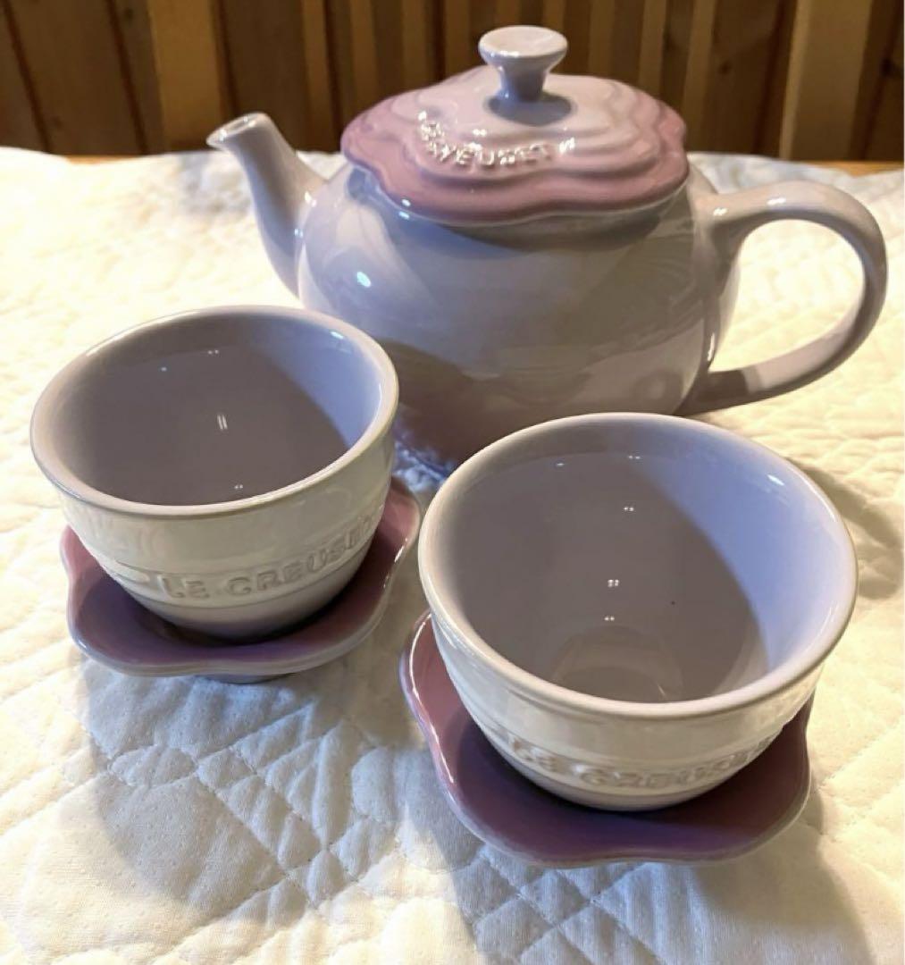 LE CREUSET ル・クルーゼ スモールフラワーティーポットセット【未使用】 - メルカリ