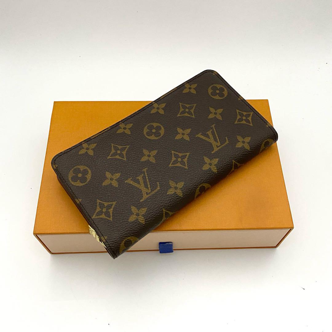 未使用品　ルイヴィトン　ポルトモネジップ　モノグラム　長財布