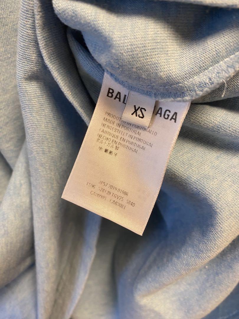 正規 BALENCIAGA バレンシアガ aBB モノグラムロゴ Tシャツ