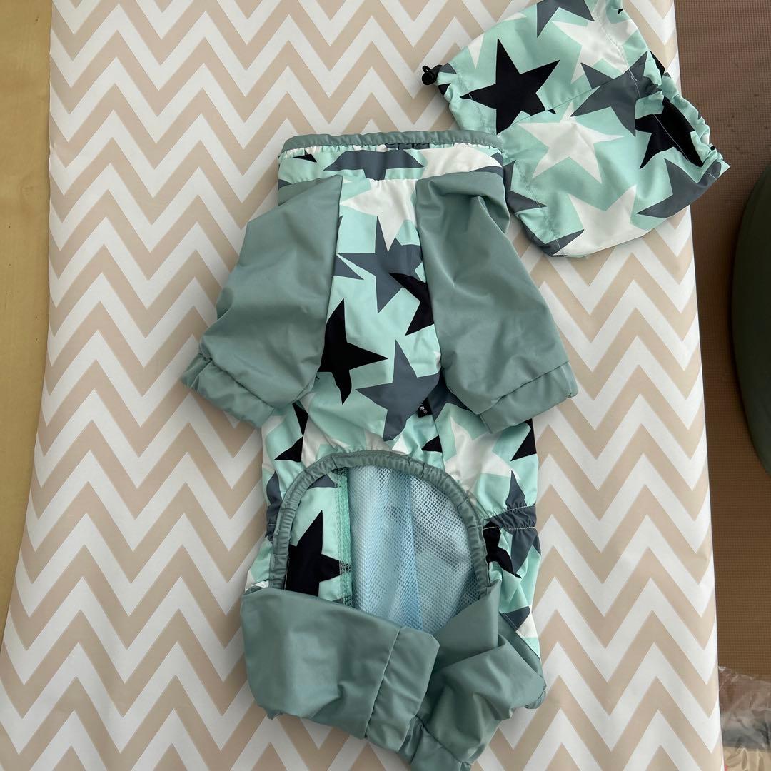 スターダストフルカバー　レインコート　7号ミント スターダスト フルカバー レインコート 3号 ミントフル