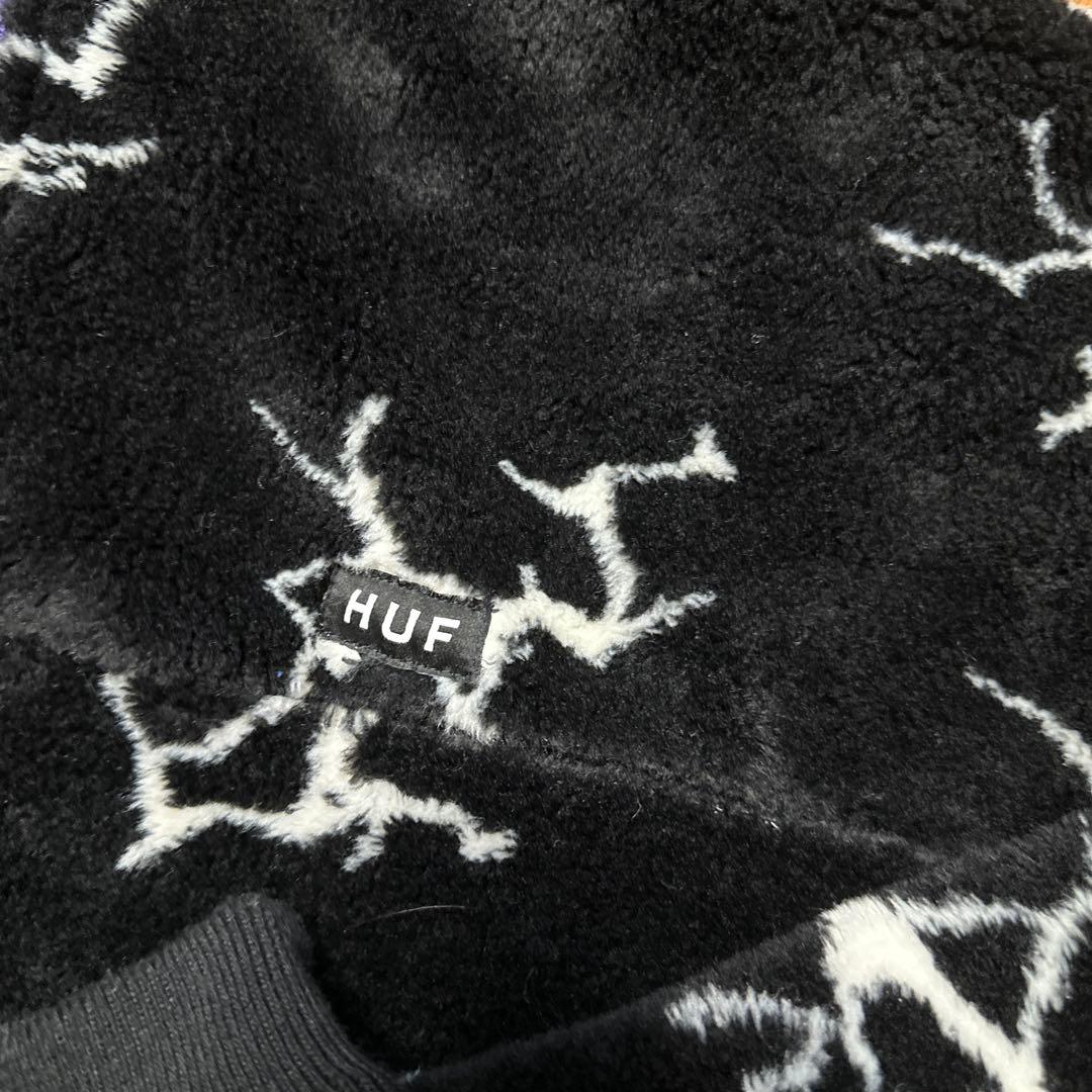 HUF クレイジーパターン フリースジャケット L HUF クレイジーパターン フリースジャケット L