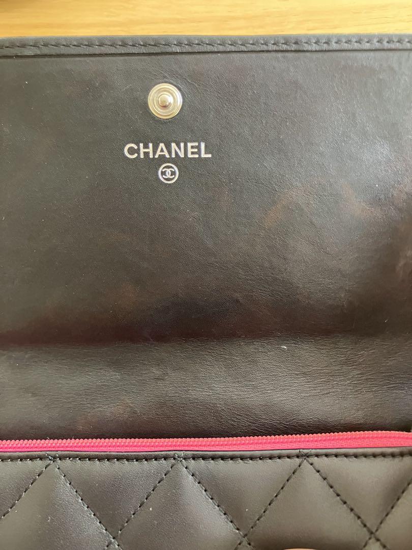 CHANEL 長財布　カンボンライン