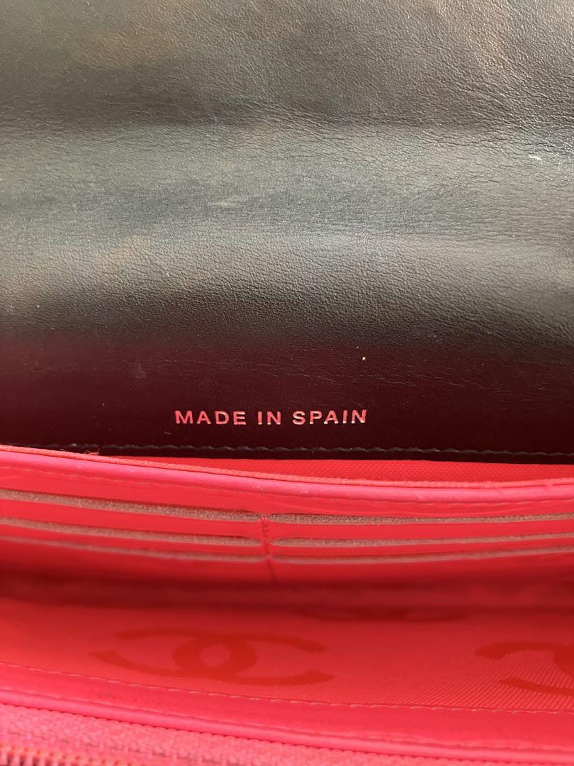 CHANEL 長財布　カンボンライン