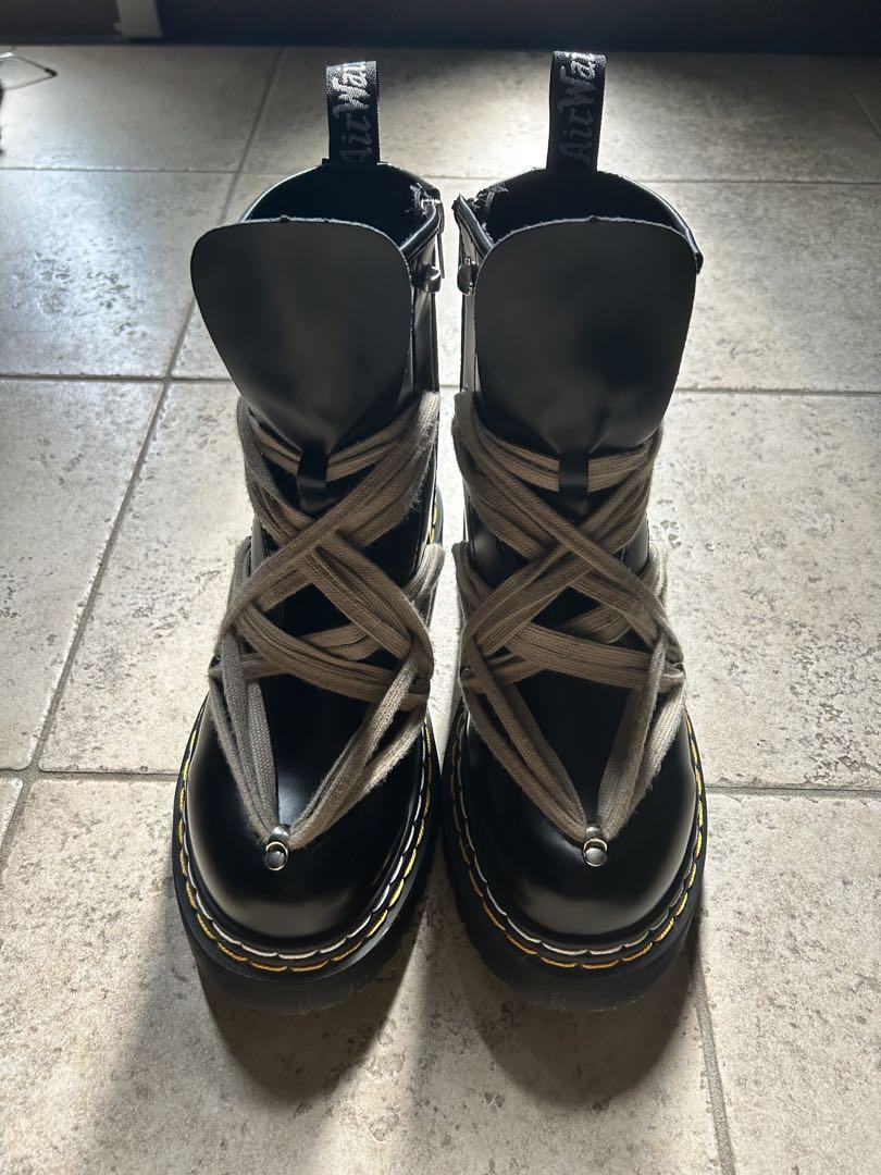 rick owens dr martensブーツ　スニーカー