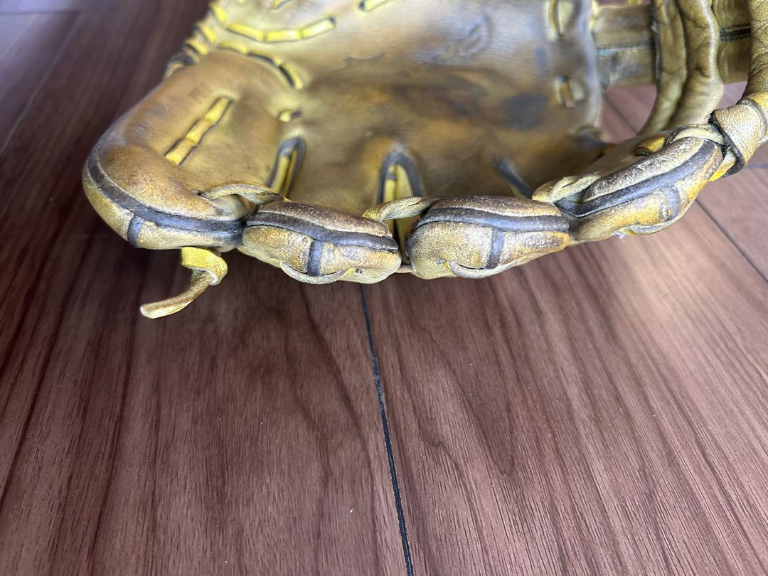 即戦力　限定品　Global Elite 少年軟式グローブ イエロー Global Elite 軟式グローブ（色：イエロー系）｜グローブ｜野球