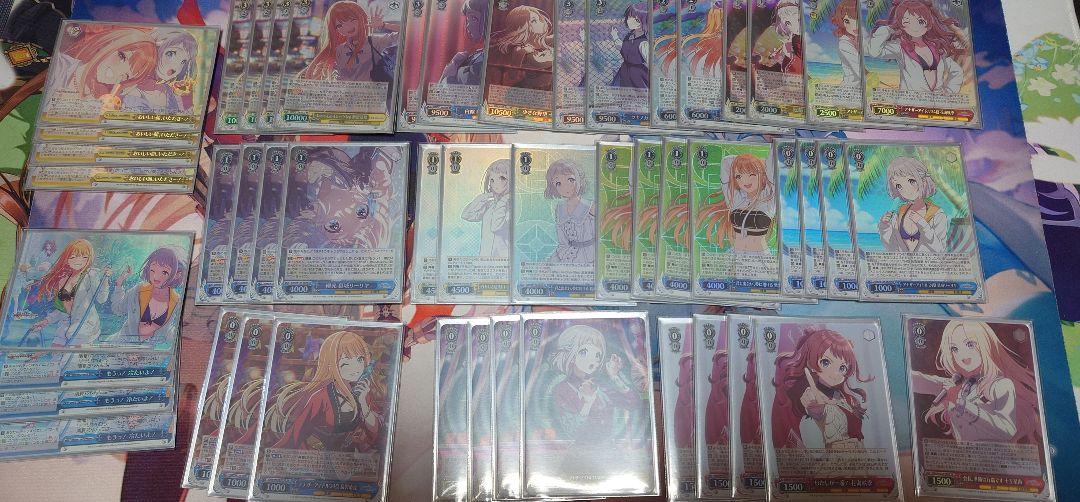 ヴァイス 学園アイドルマスター 学マス　高レア デッキ　リーリヤ　清夏　門枝