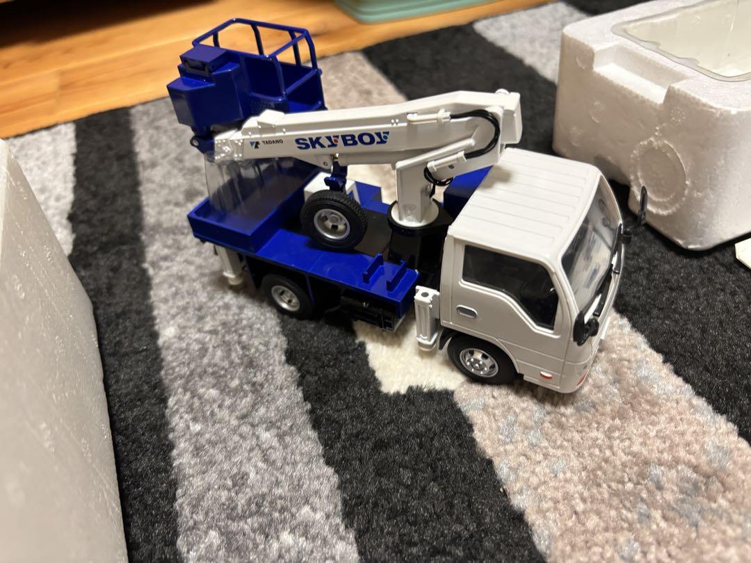 タダノ　スカイボーイ　ミニカー　箱付き　SKY BOY 未使用品 タダノ 高所作業車スカイボーイ/九電工仕様 AT-TEタイプ