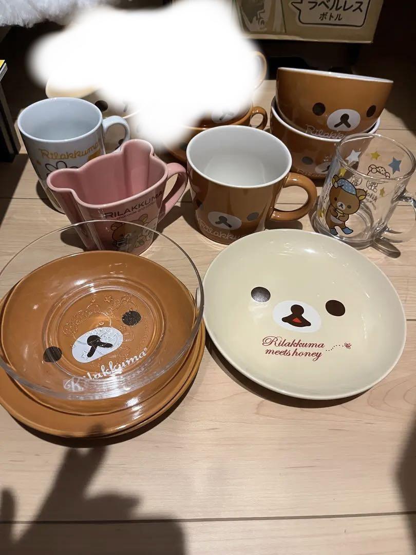 リラックマコリラックマ 食器セットローソンなど