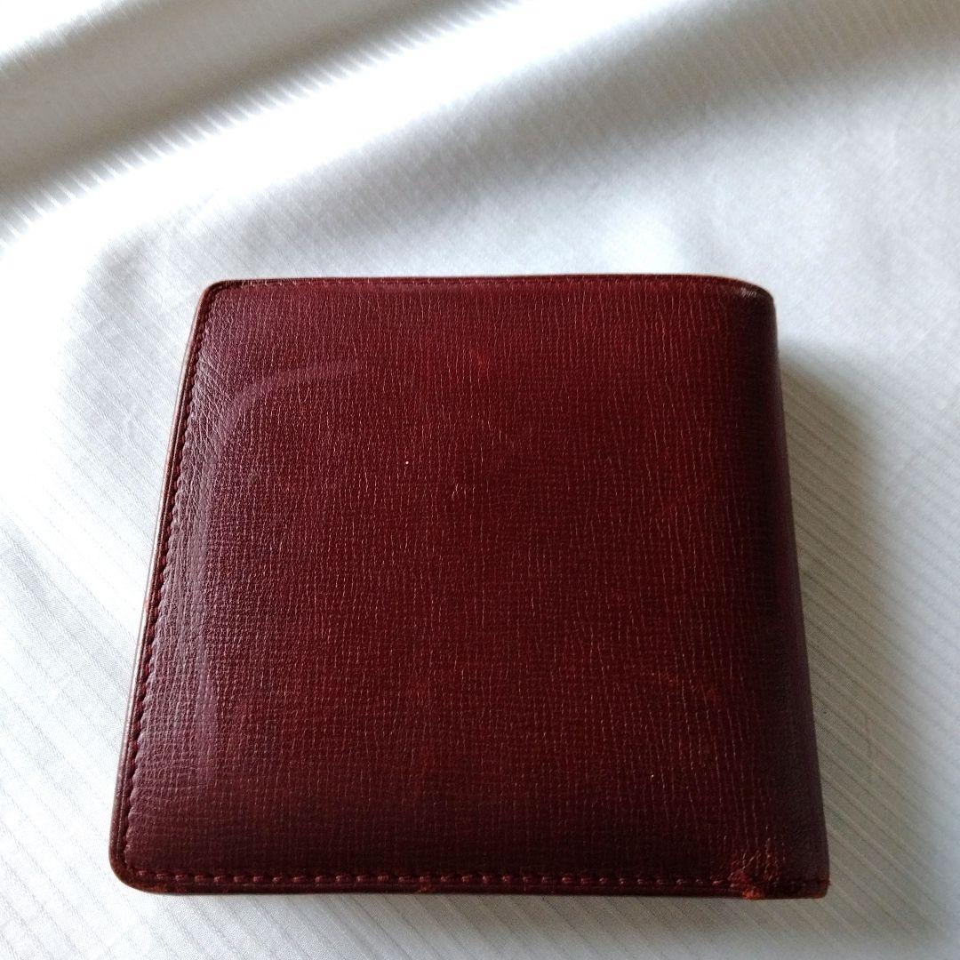 カルティエ　2つ折り財布　箱&証明書付き