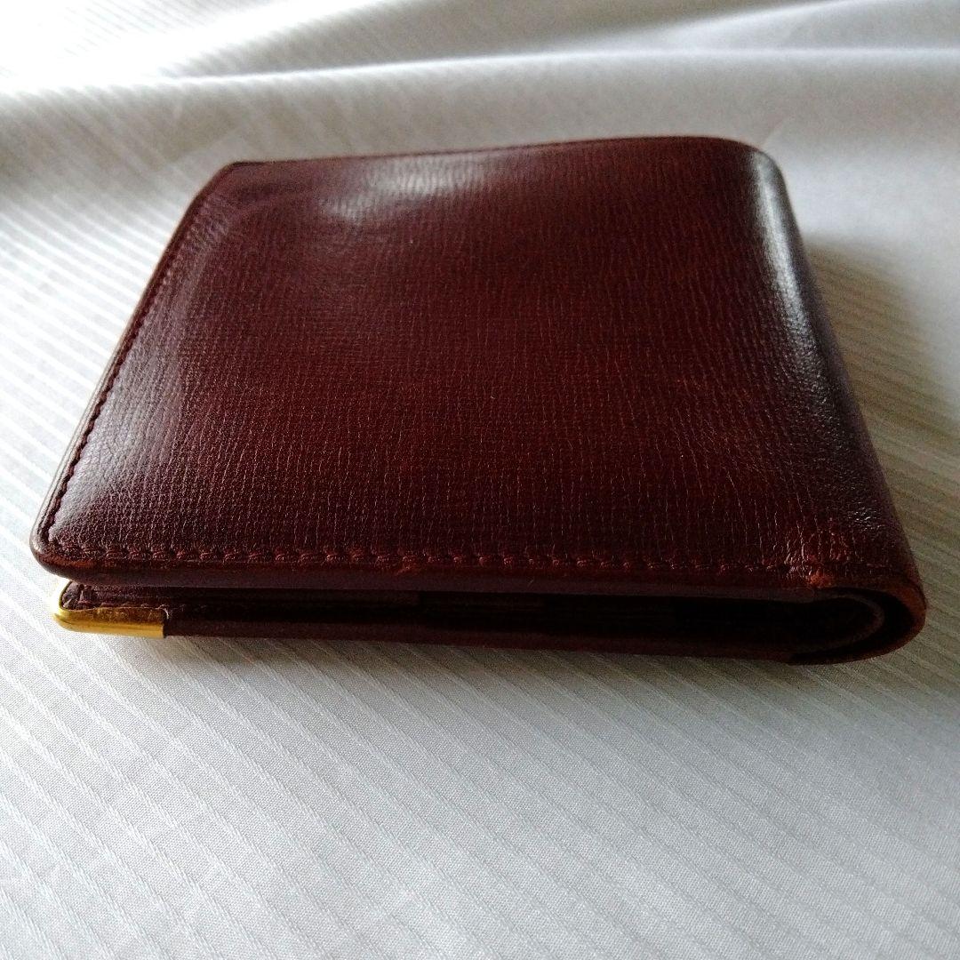 カルティエ　2つ折り財布　箱&証明書付き