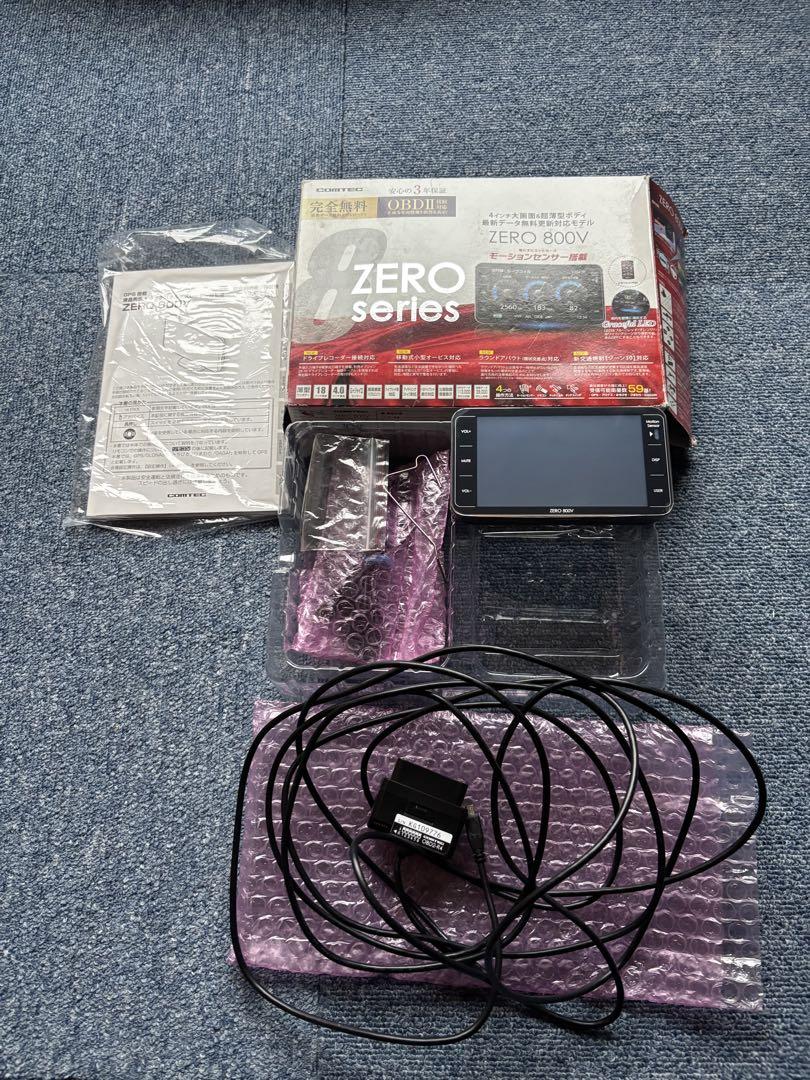 ZERO 800V レーダー探知機本体