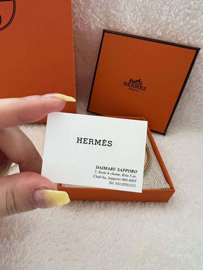 HERMES ゴールドバングル