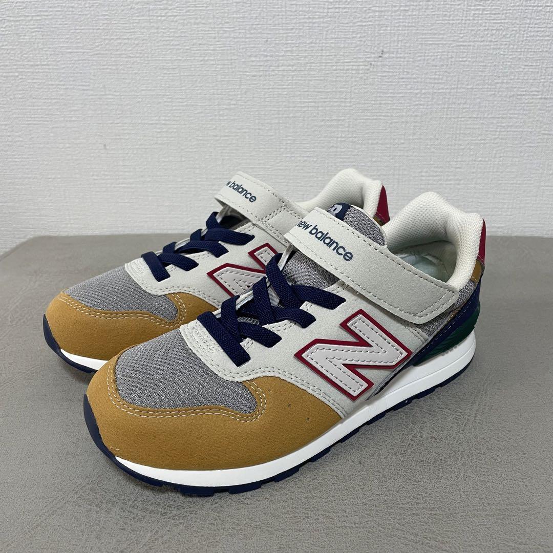 新品 キッズ ニューバランス 996 スニーカー 21cm マルチカラー