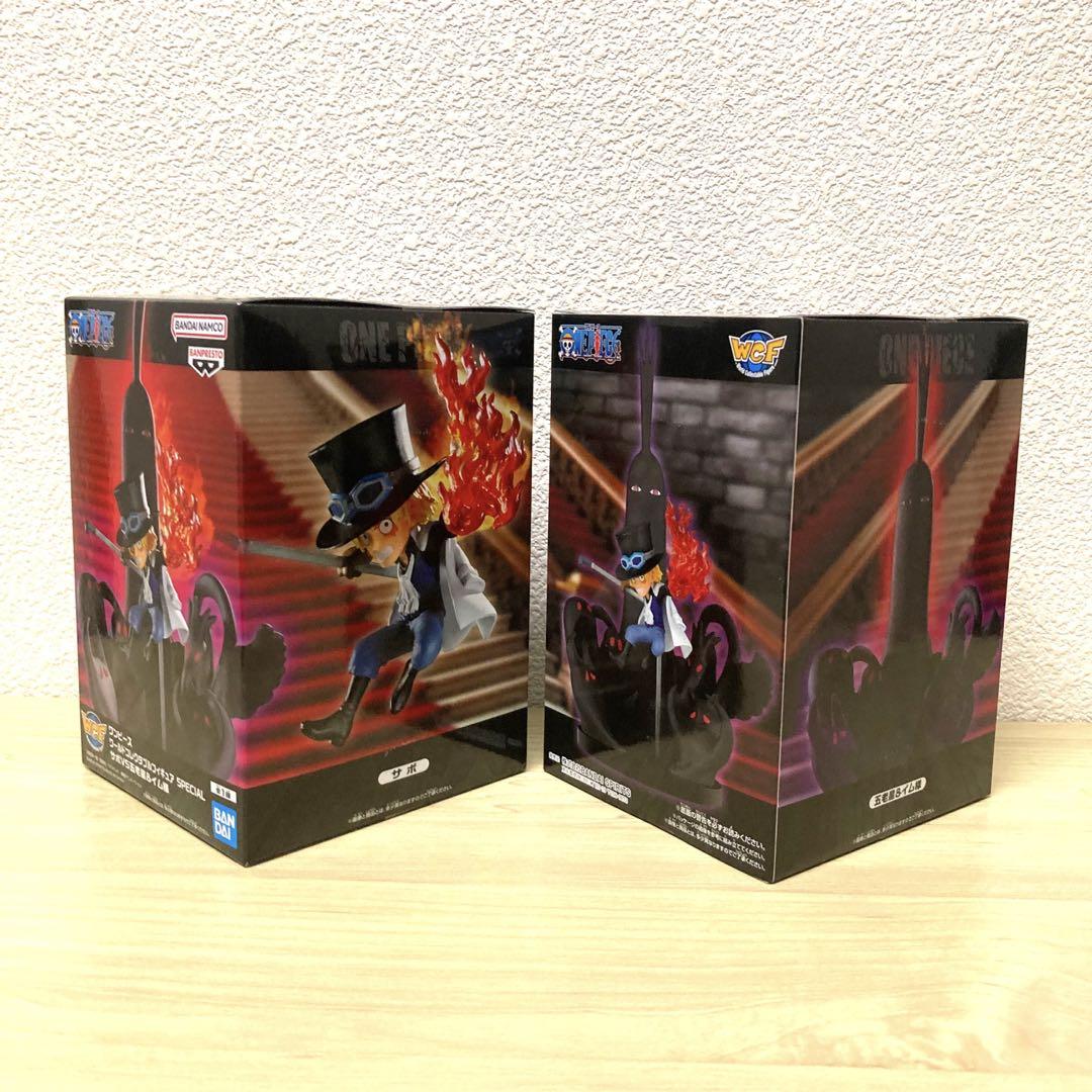 ワンピース ワールドコレクタブルフィギュア サボVS五老星＆イム