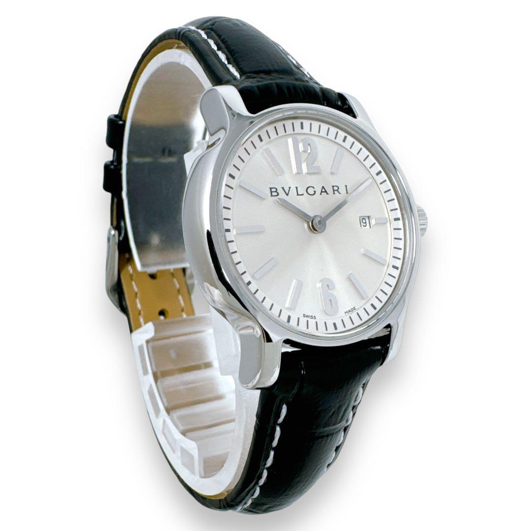 ブルガリ　BVLGARI ソロテンポ クォーツ　ベルトほぼ新品 BVLGARI ブルガリ ソロテンポ クォーツ レディース 腕時計