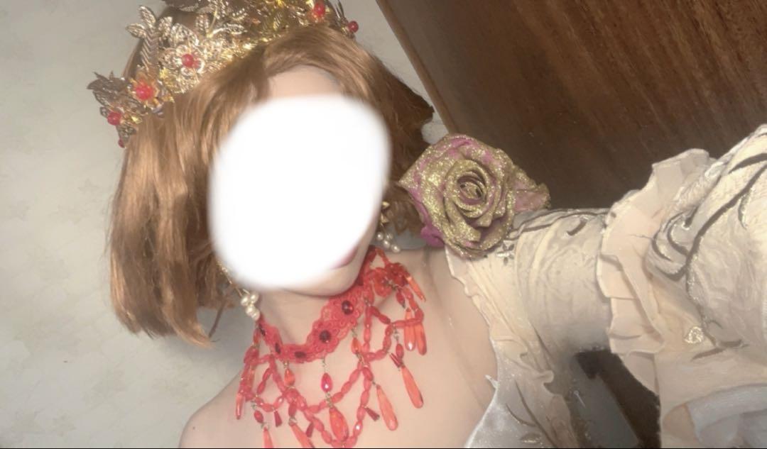 三分妄想 血の女王　血祭り　コスプレ ウイッグ 武器