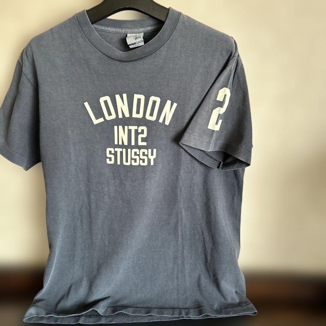 OLD STUSSY 90s 銀タグ プリントTシャツ ビンテージ アメリカ製