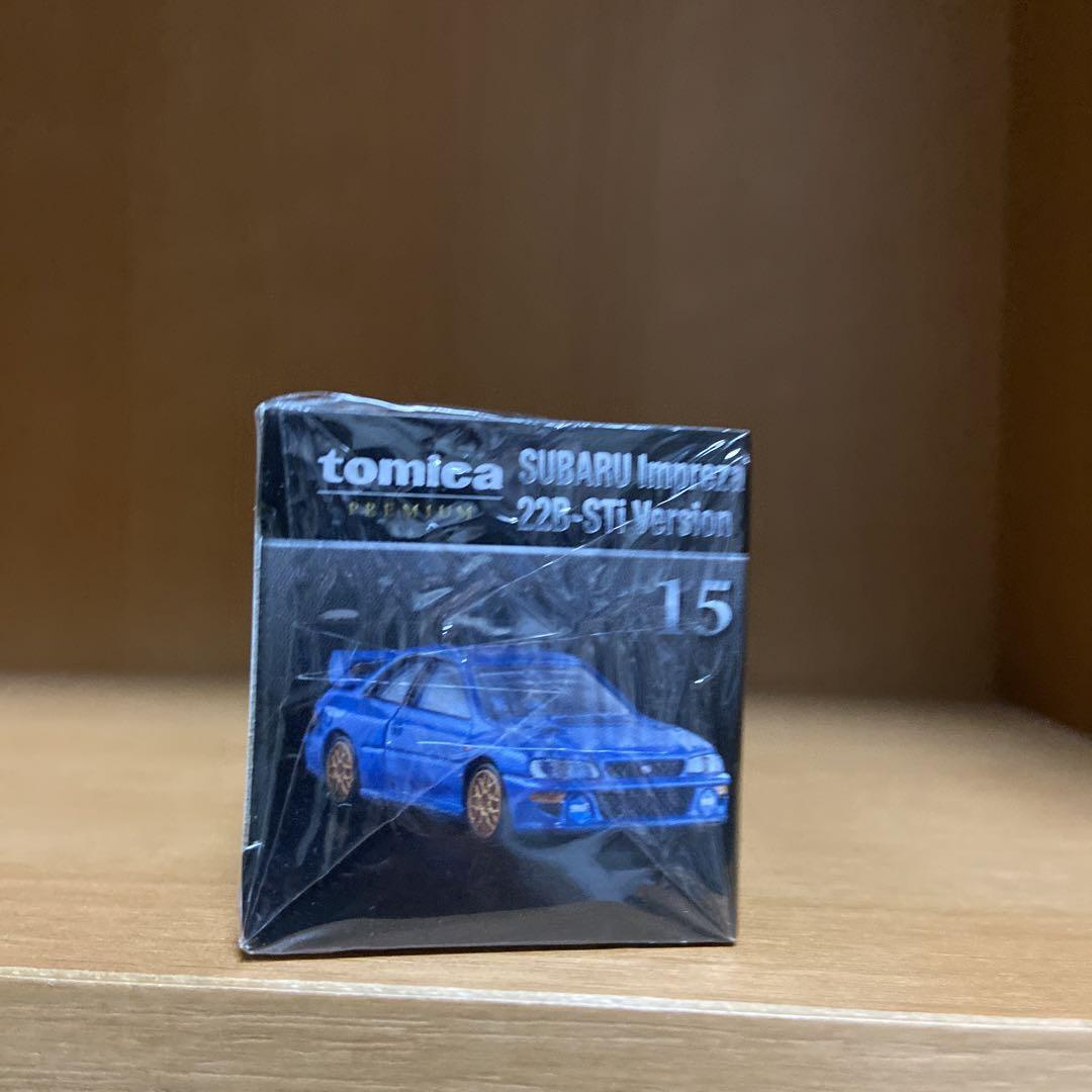 トミカプレミアム　スバル　インプレッサ　22B-STI バージョン　新パッケージ