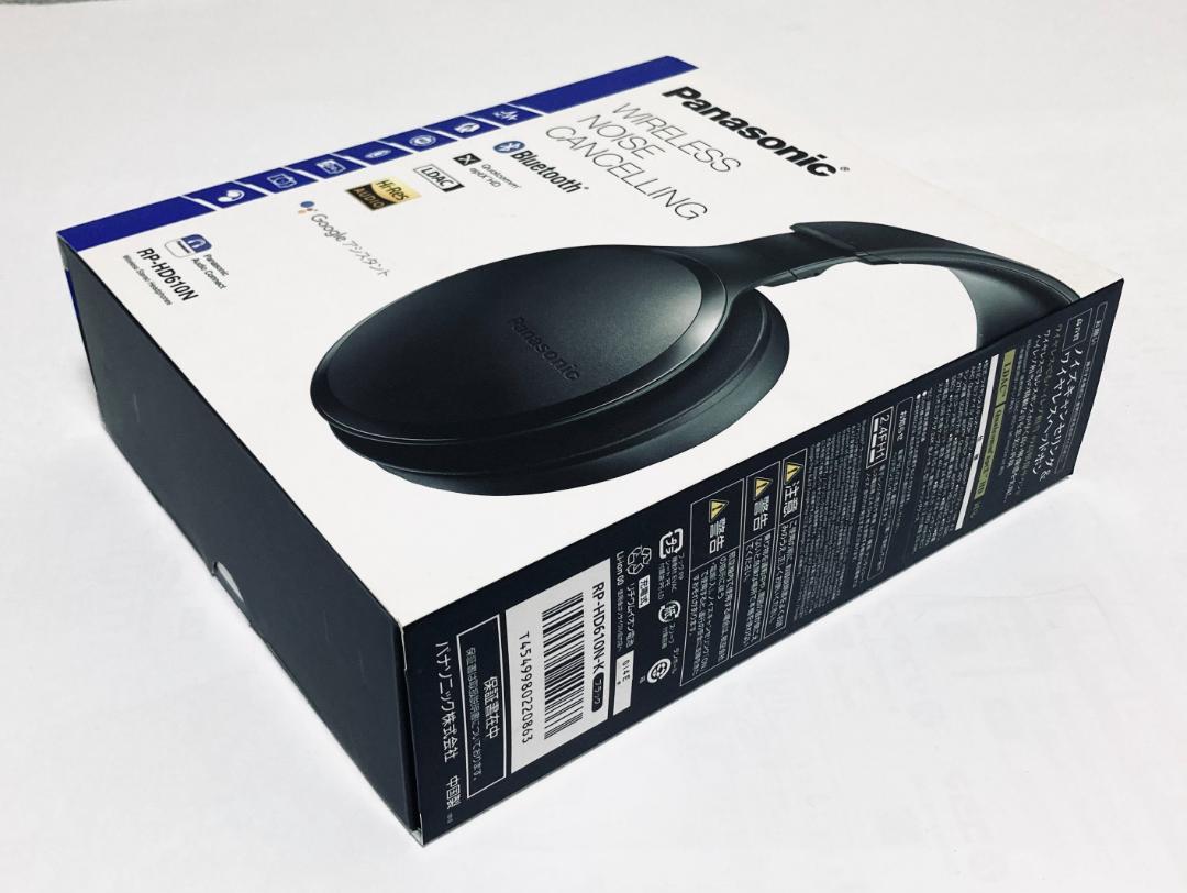 パナソニック 密閉型ワイヤレスヘッドホン ハイレゾ対応 RP-HD610N-K