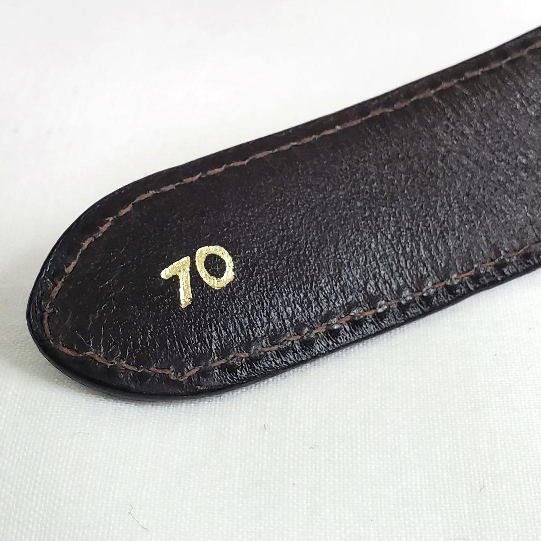 値下OK　GUCCI オールドグッチ　レザー ベルト ブラウン　GGマーモント
