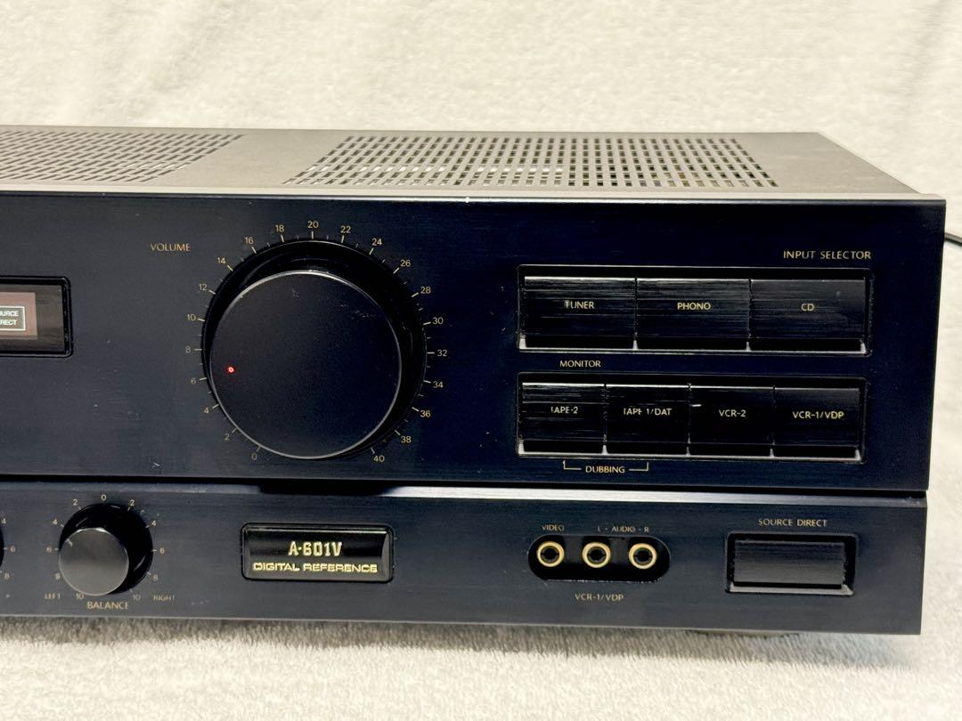 ONKYO プリメインアンプ　A-601V ジャンク品 オンキョー　アンプ ONKYO プリメインアンプ A-601V ジャンク品 オンキョー アンプ