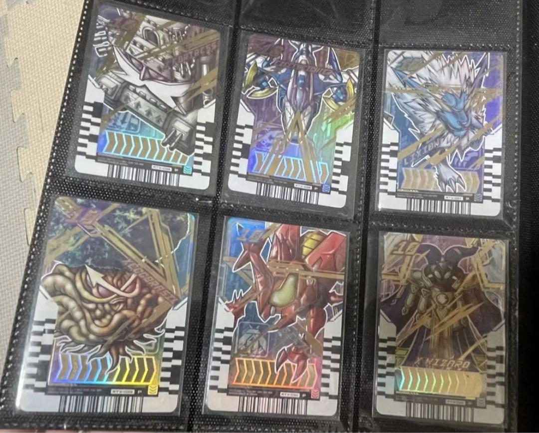 仮面ライダー ガッチャードライダーパラレル限定カードまとめ売りライドケミートレカ