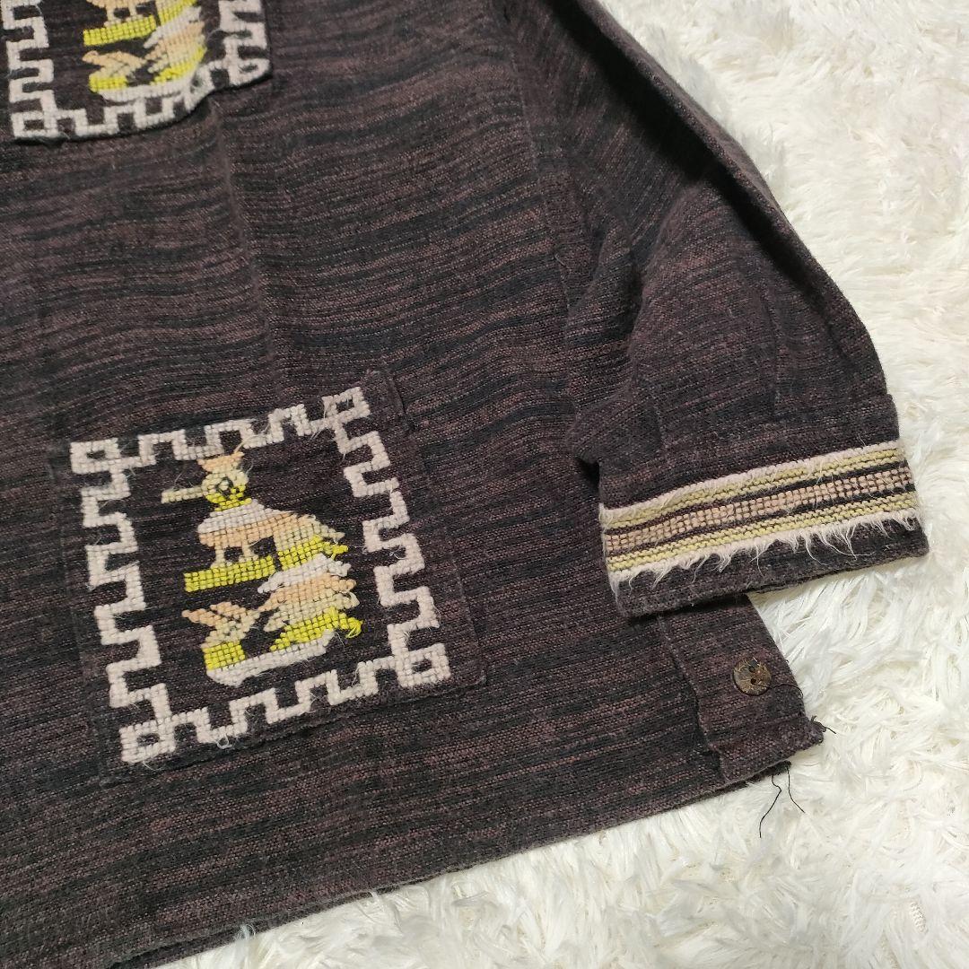 Artesania グアテマラ製　グアテマラシャツ　刺繍　Vintage　y2k
