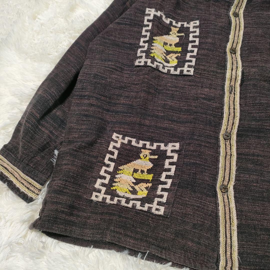 Artesania グアテマラ製　グアテマラシャツ　刺繍　Vintage　y2k