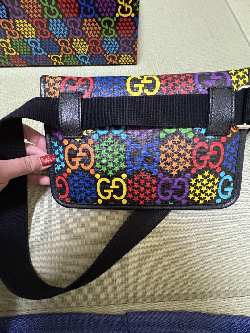 GUCCI サイケデリック ミニボディバッグ - バッグ新品