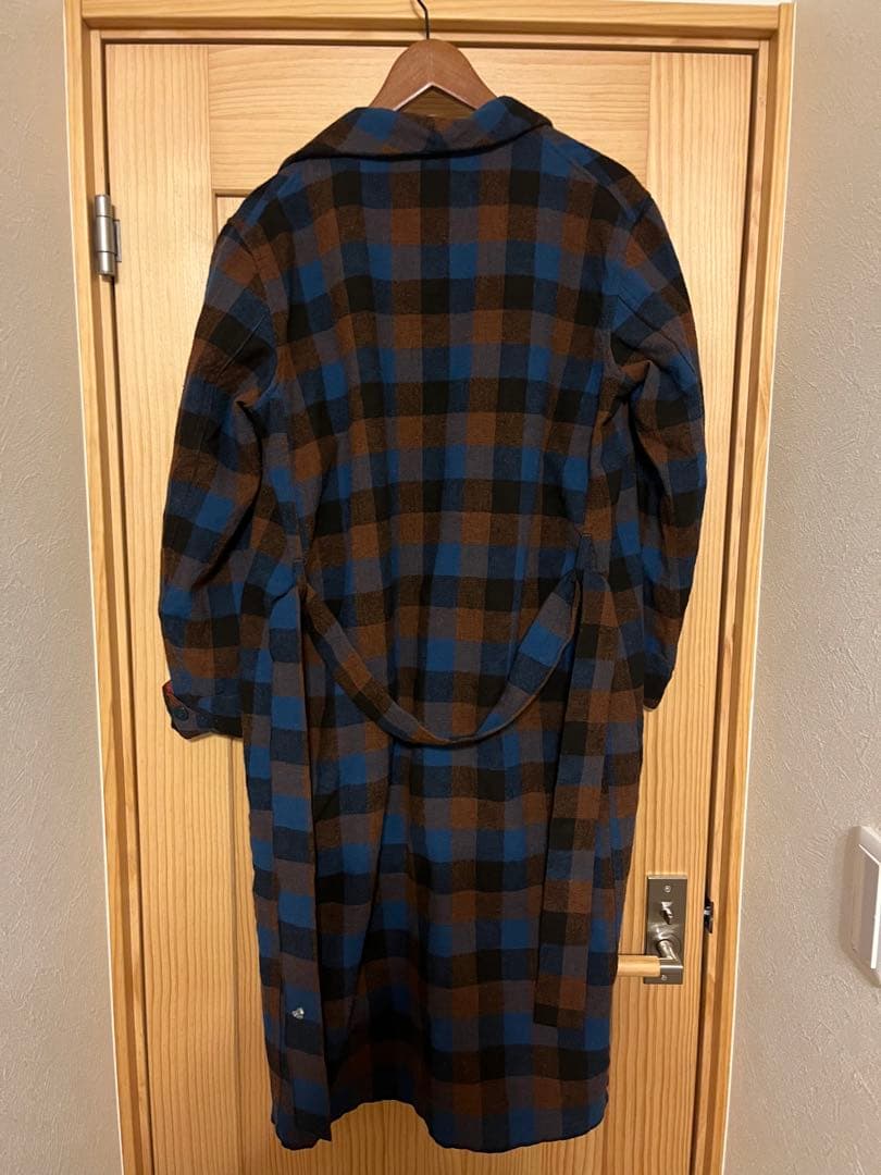 10AW テンダーロイン T-GAUN チェック ガウン ジャケット　 M