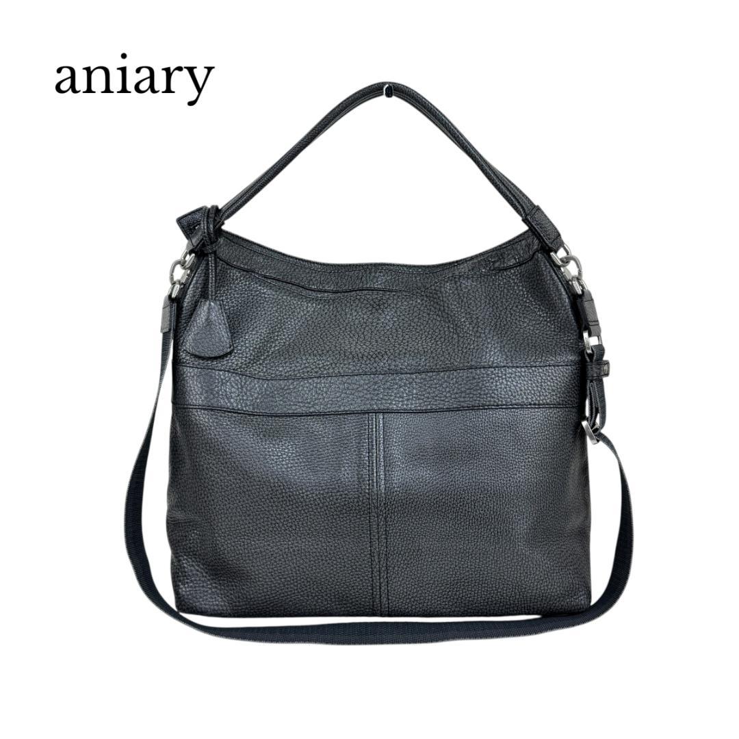 aniary アニアリ トートバッグ 2way ショルダーバッグ ビジネス A4 aniary アニアリ 2WAYショルダーバッグ トートバッグ 大容量 A4