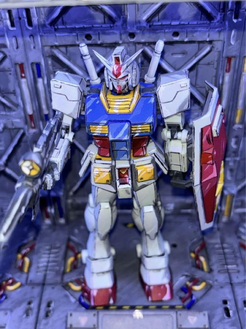 RX78-2ガンダムヘッドのアニメ塗り(完成品） - メルカリ