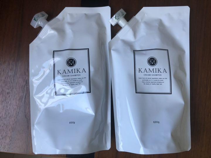 KAMIKA クリームシャンプー 600g×2個セット