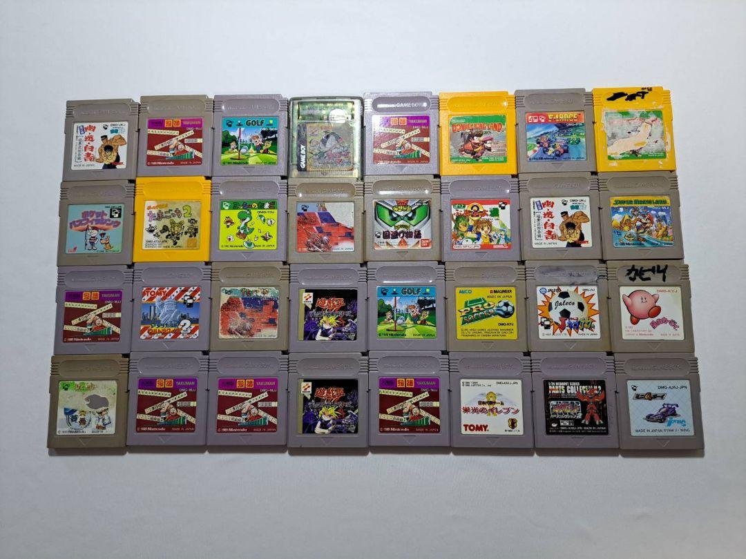 【難あり】ゲームボーイ ゲームボーイカラーソフト 32個 まとめ ㉓