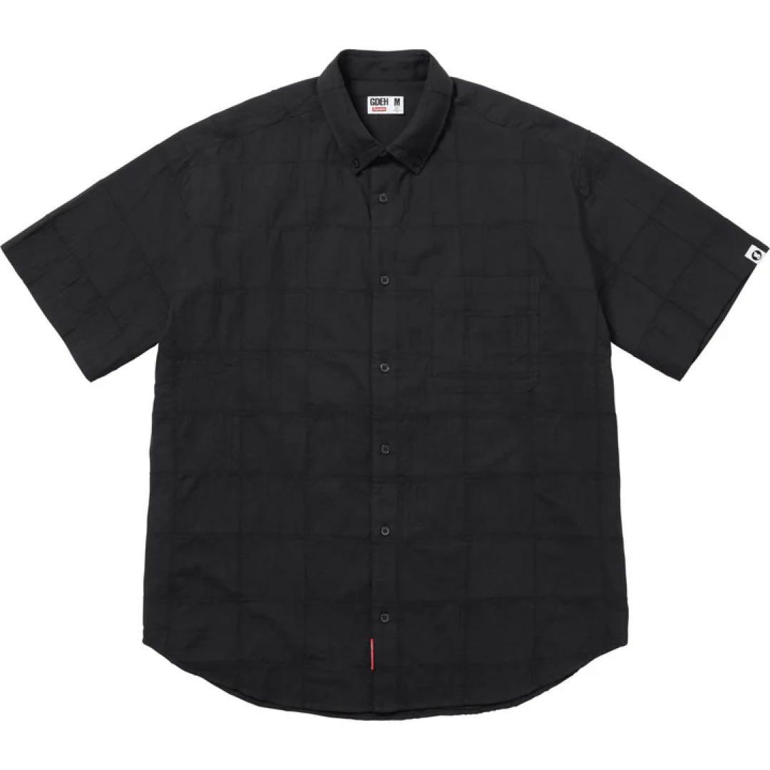 Supreme x GOODENOUGH Patchwork Shirt黒M