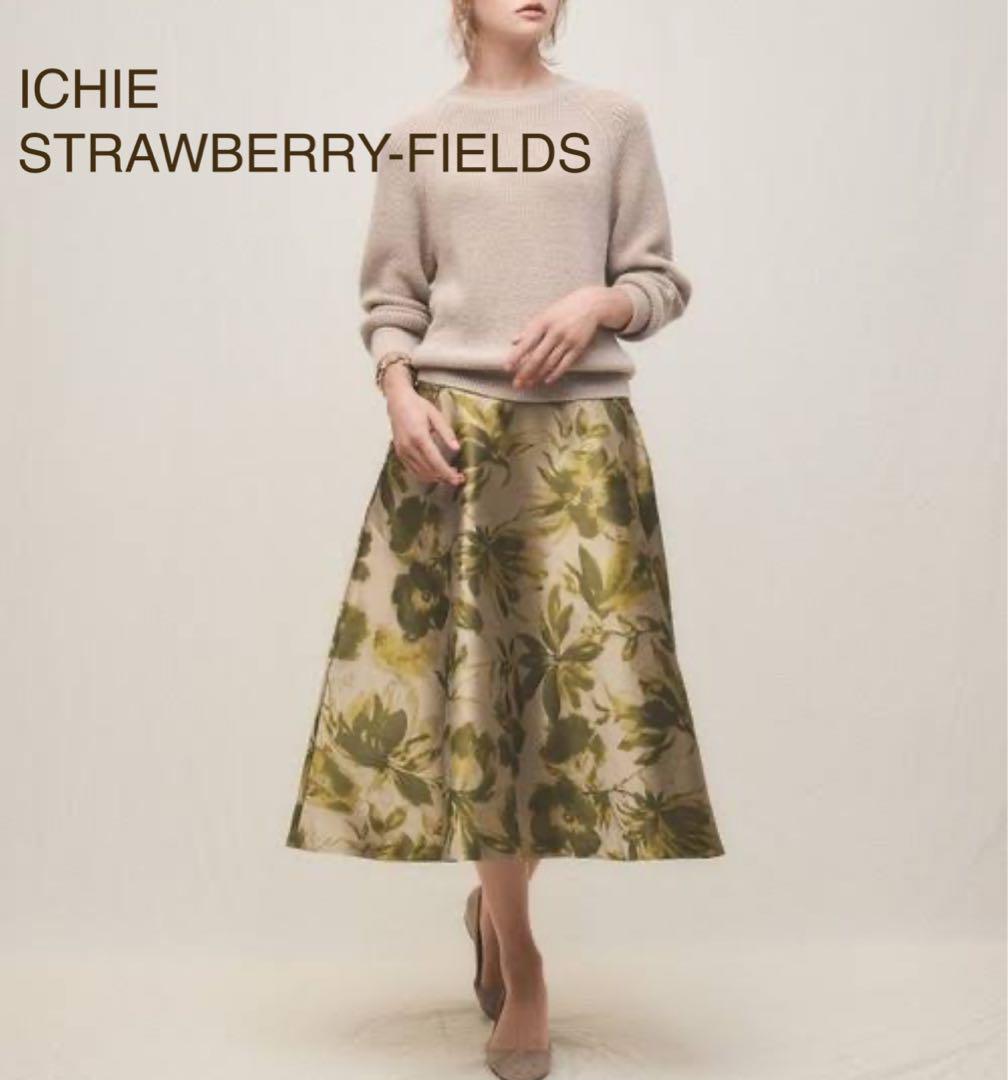 ICHIE ストロベリーフィールズ カデンツァ スカート ジャガードスカート