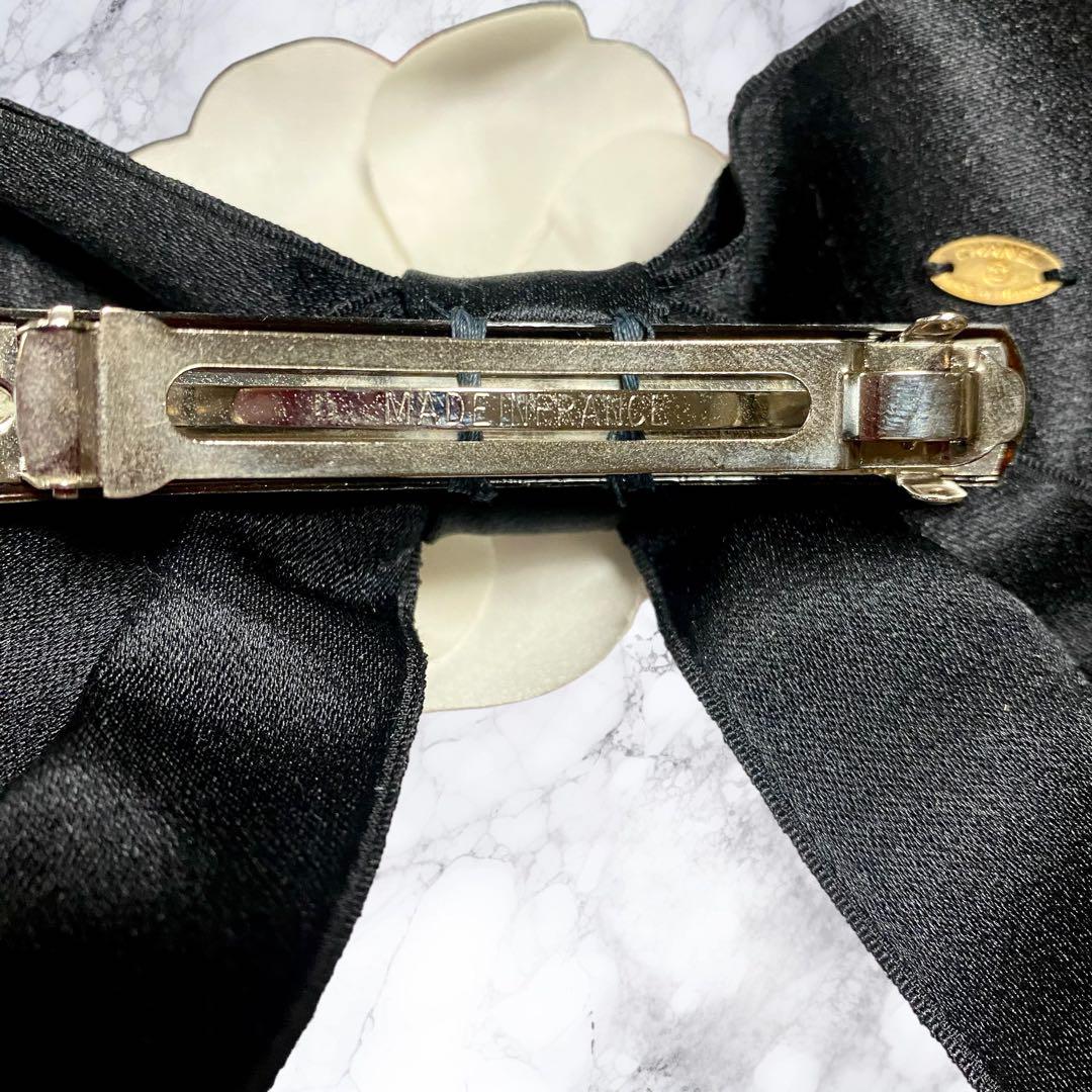 ◆上品でエレガント◆ CHANEL パール＆カメリア ボウバレッタ CHANEL】シャネル カメリア バレッタ レディース