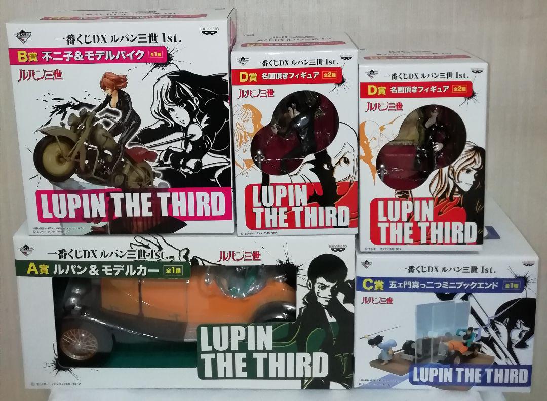 15840円 【国内在庫】 ルパン三世 一番くじDX 5箱セット フィギュア 未開封