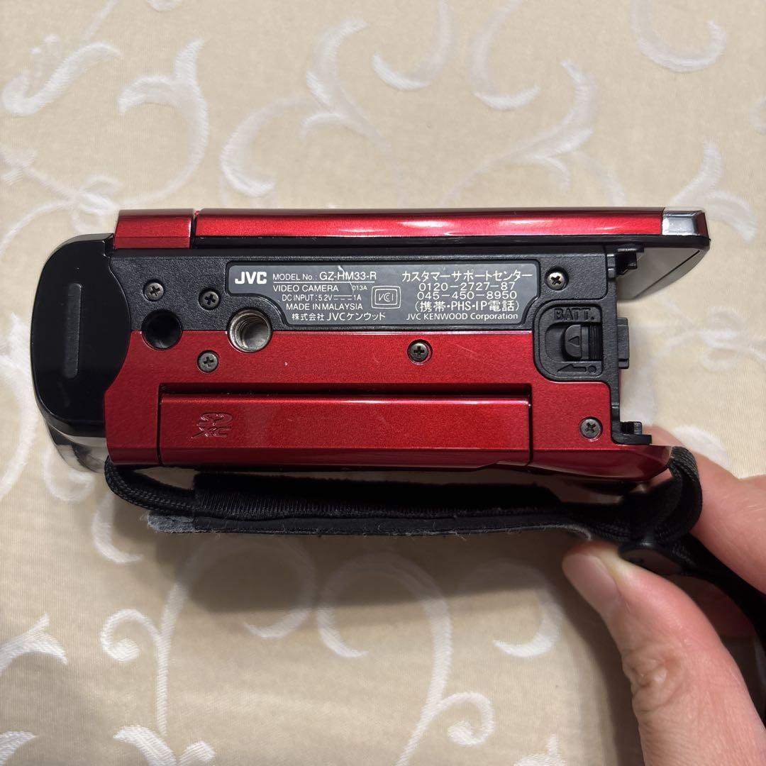 JVC Everio エブリオ GZ-HM33-R ビデオカメラ - メルカリ