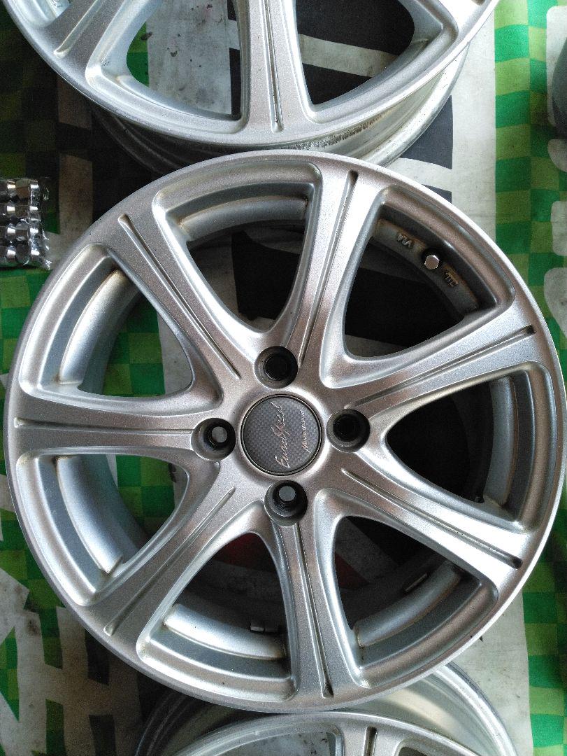 アルミホイール　15インチ　4本　15*5,1/2j-50 pcd100　美品