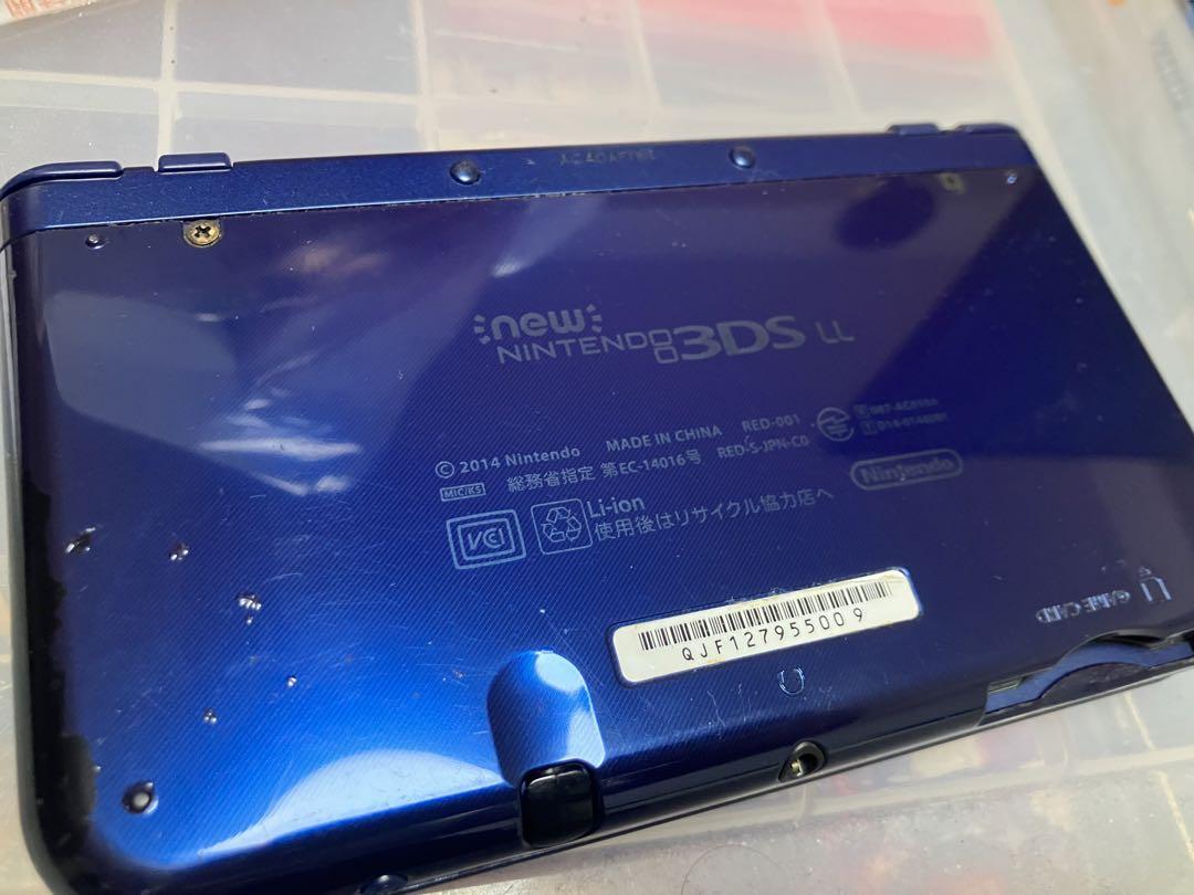 new3DSLL メタリックブルー 充電器付き Nintendo Switch