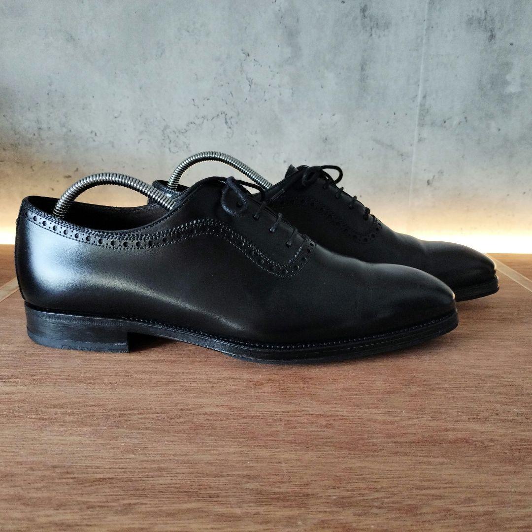 最終値下　美品　carmina　UK7.5　アデレート　レイン