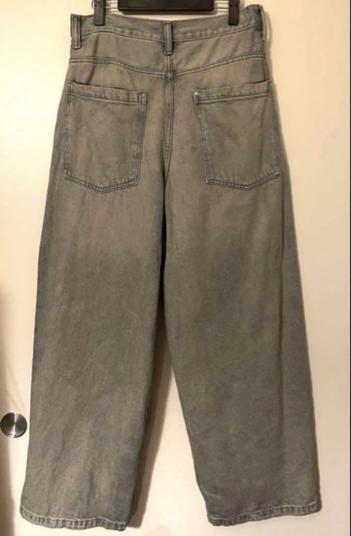 H＆M スーパーバギーデニム W30 新品H&M スーパーバギーデニム(30/30) - メルカリ