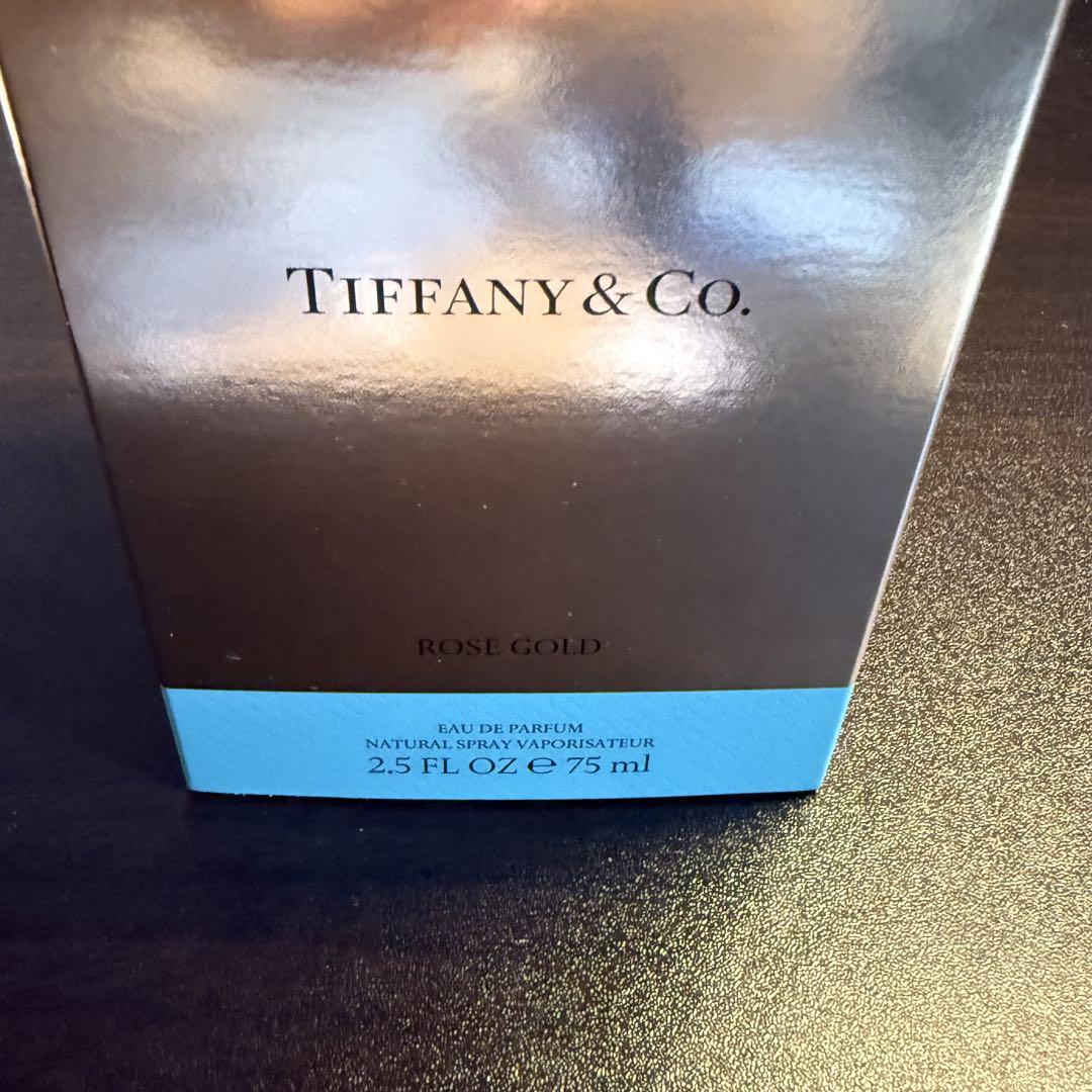 ほぼ未使用Tiffany & Co. ローズゴールド オードパルファム 75mL