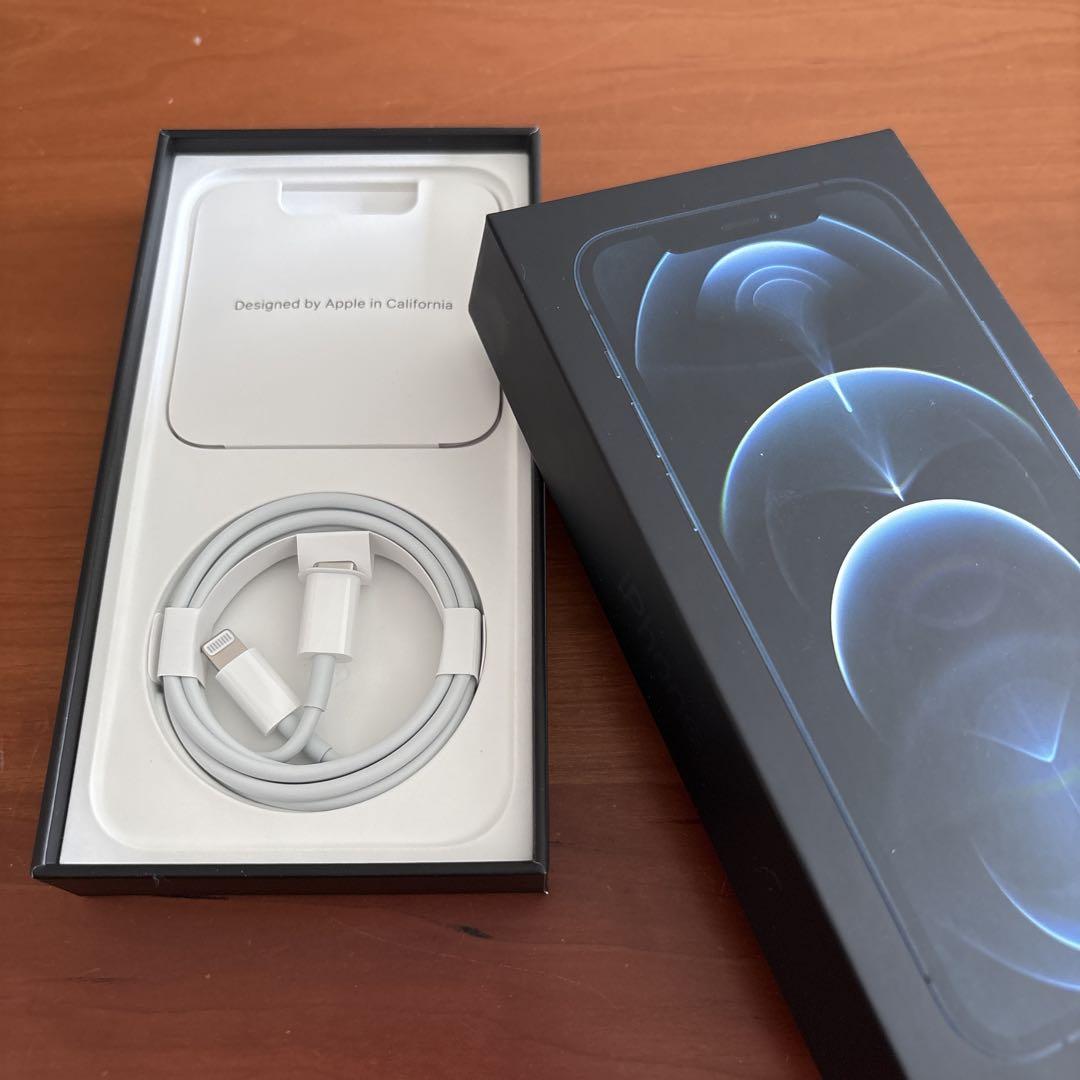 【超美品！】iPhone12pro パシフィックブルー 128GB 【オマケ付】