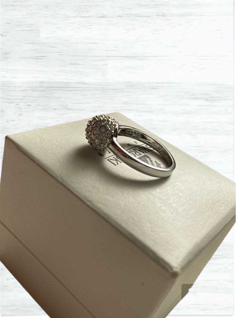 ☆美品☆Swarovski リング 55号 証明書付き SWAROVSKI - スワロフスキー指輪 確認用の通販 by 僚's shop