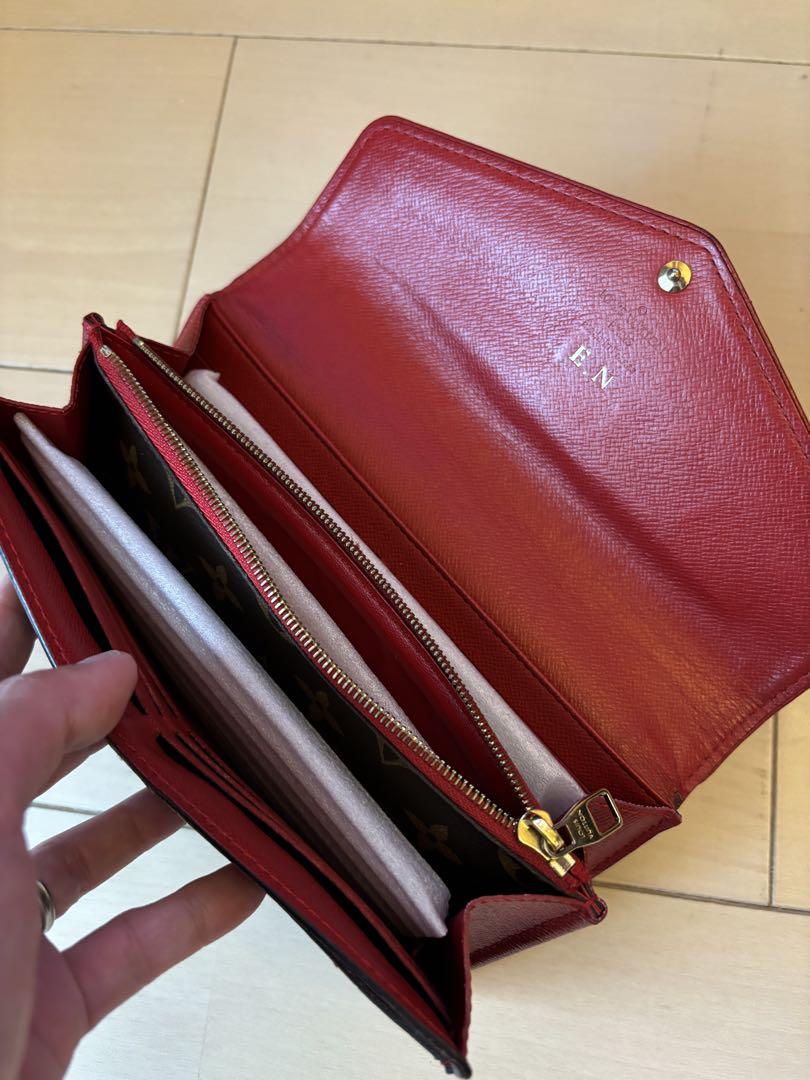 ルイヴィトン　M61184 ポルトフォイユ　赤